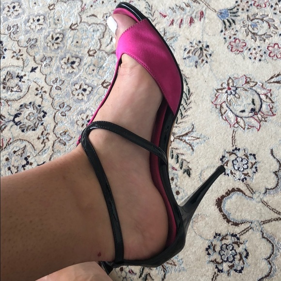 Runway sample Giuseppe Zanotti hot pink/black - 37 - Picture 2 of 5